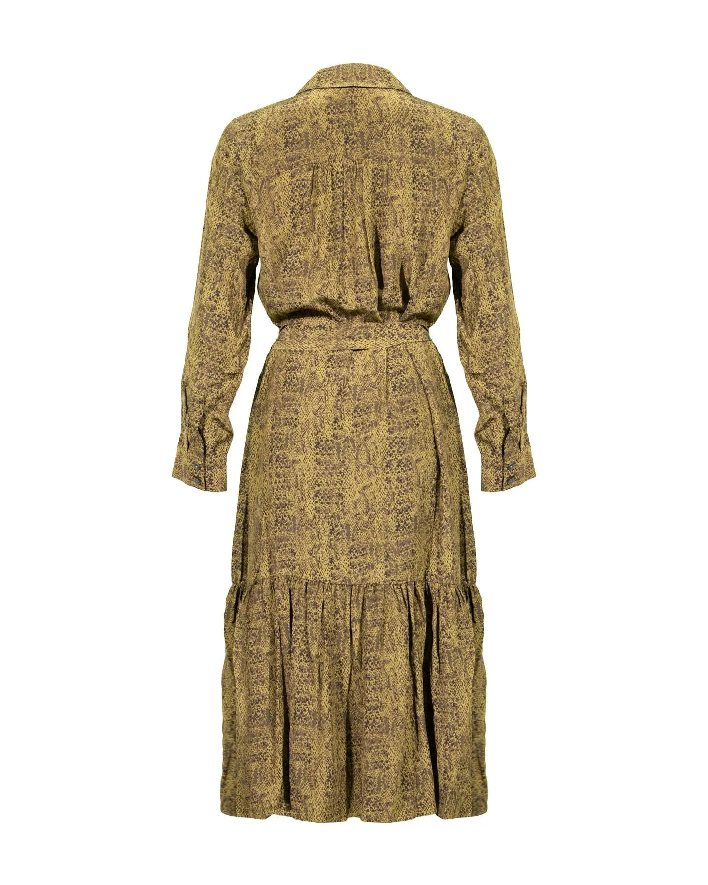 Beatrice Python Print Dress