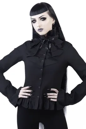 Delia Ruffle Shirt
