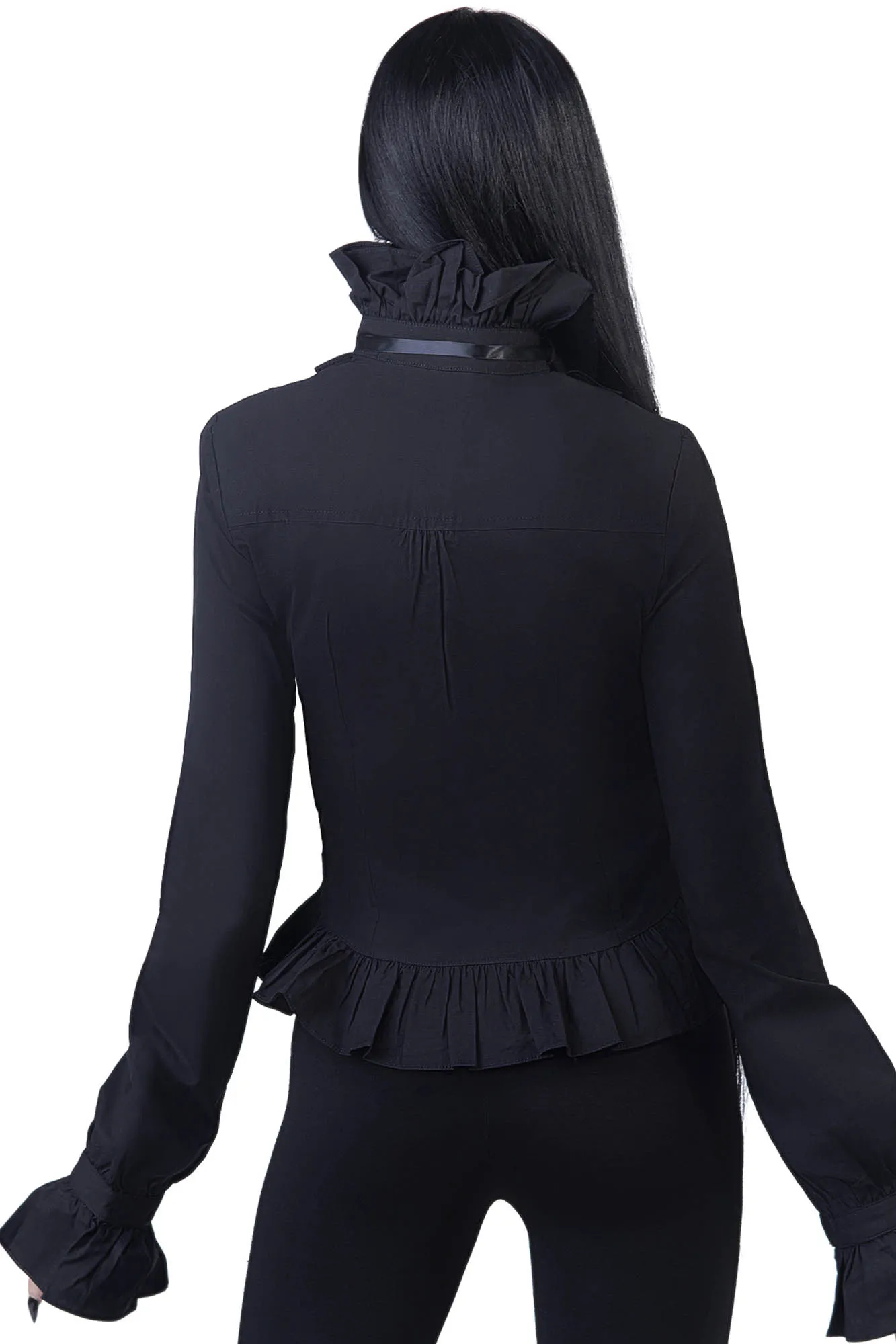 Delia Ruffle Shirt