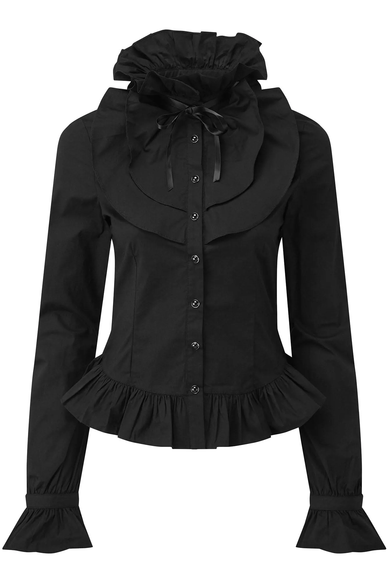 Delia Ruffle Shirt
