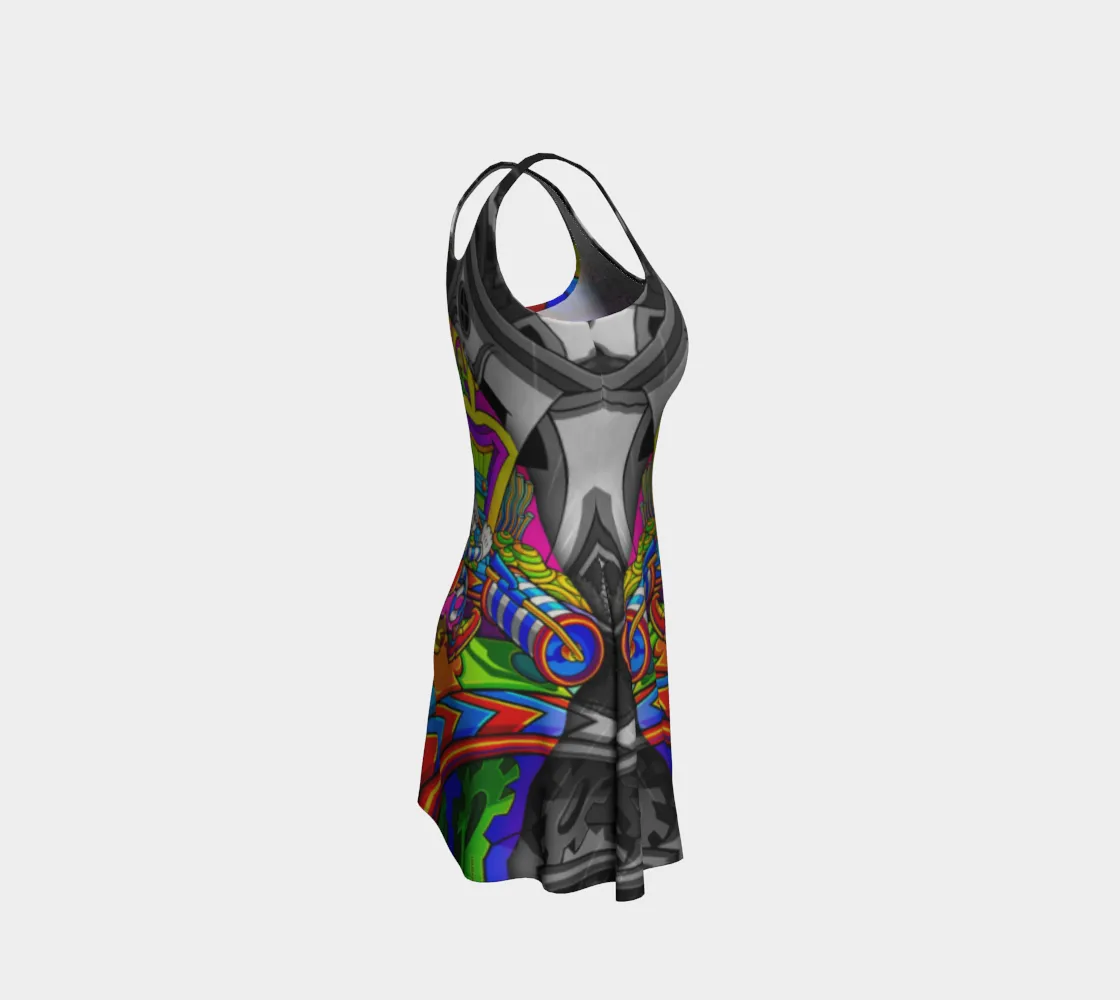 EMPTY | FLARE DRESS | SALVIADROID