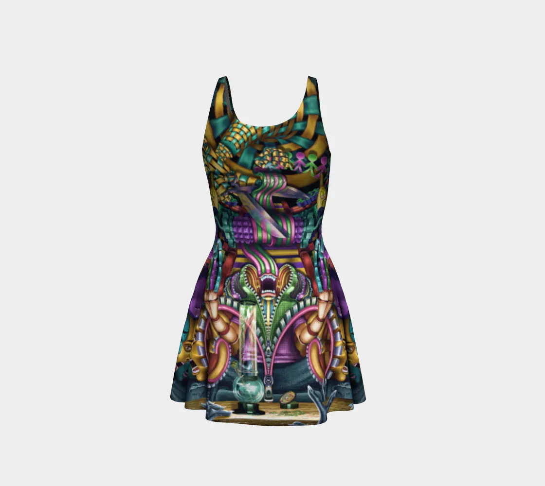 EXI(S)T | FLARE DRESS | SALVIADROID