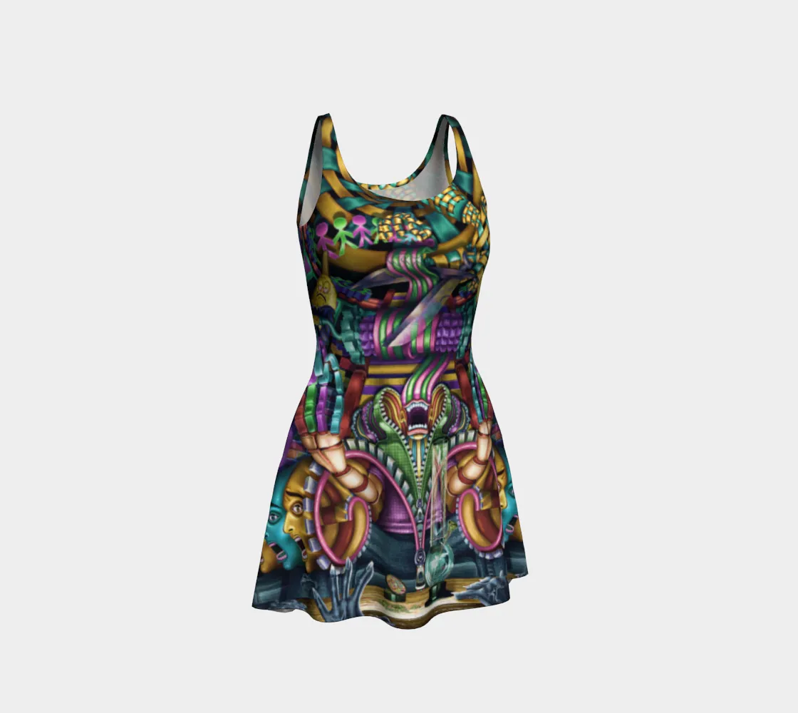 EXI(S)T | FLARE DRESS | SALVIADROID