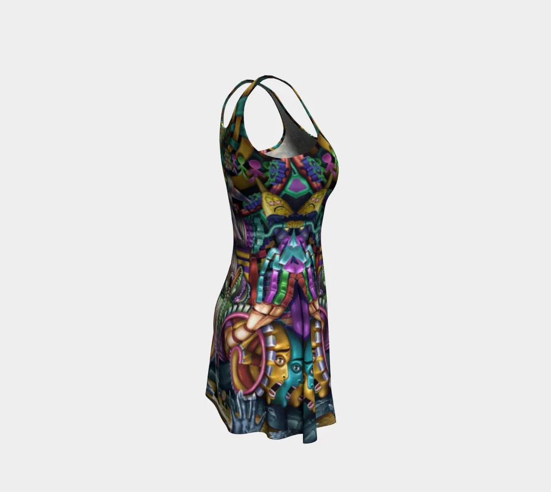 EXI(S)T | FLARE DRESS | SALVIADROID