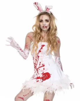 Slayboy Bunny Womens Plus Size Sexy Halloween Costume