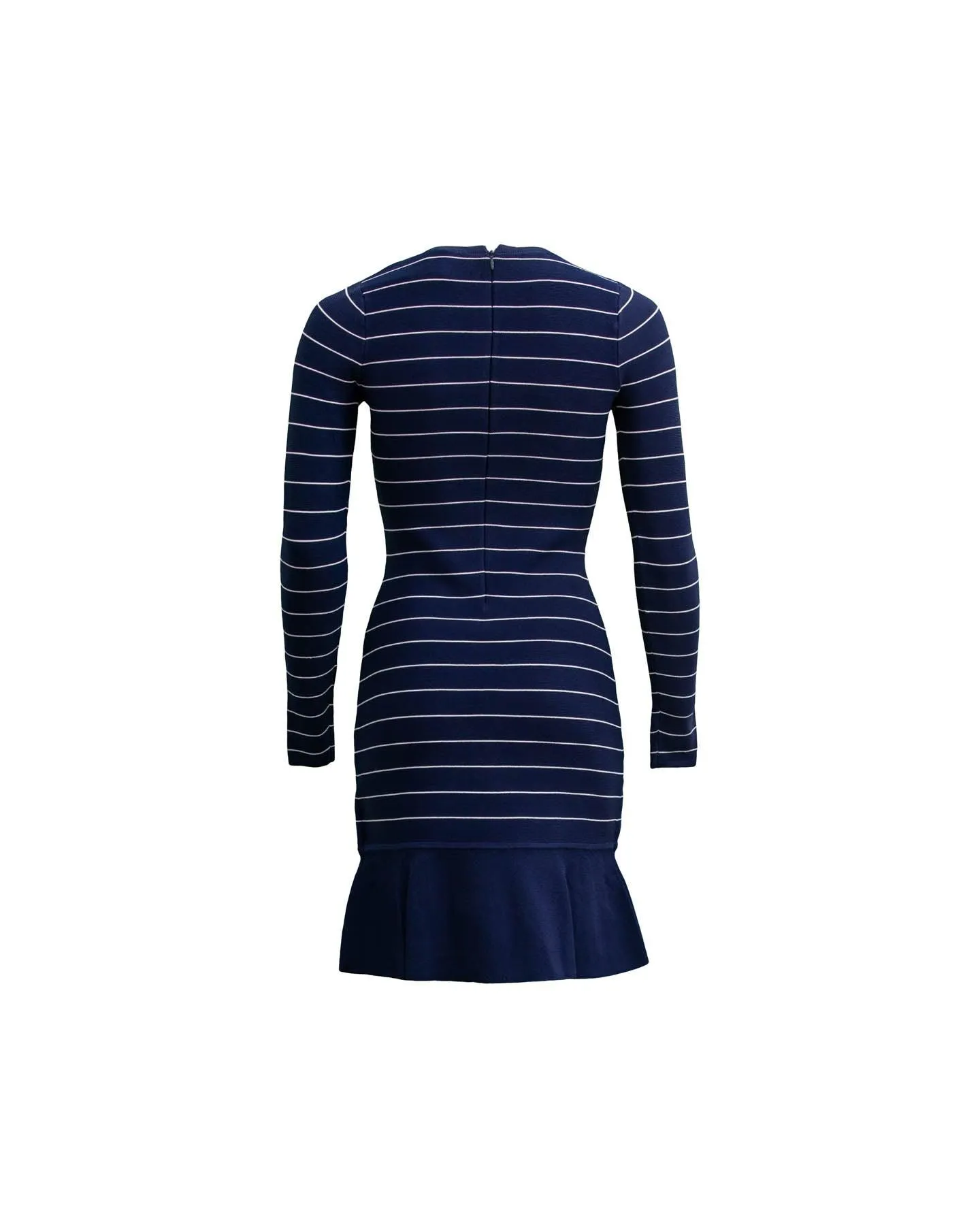 Stripe Stretch-Viscose Dress