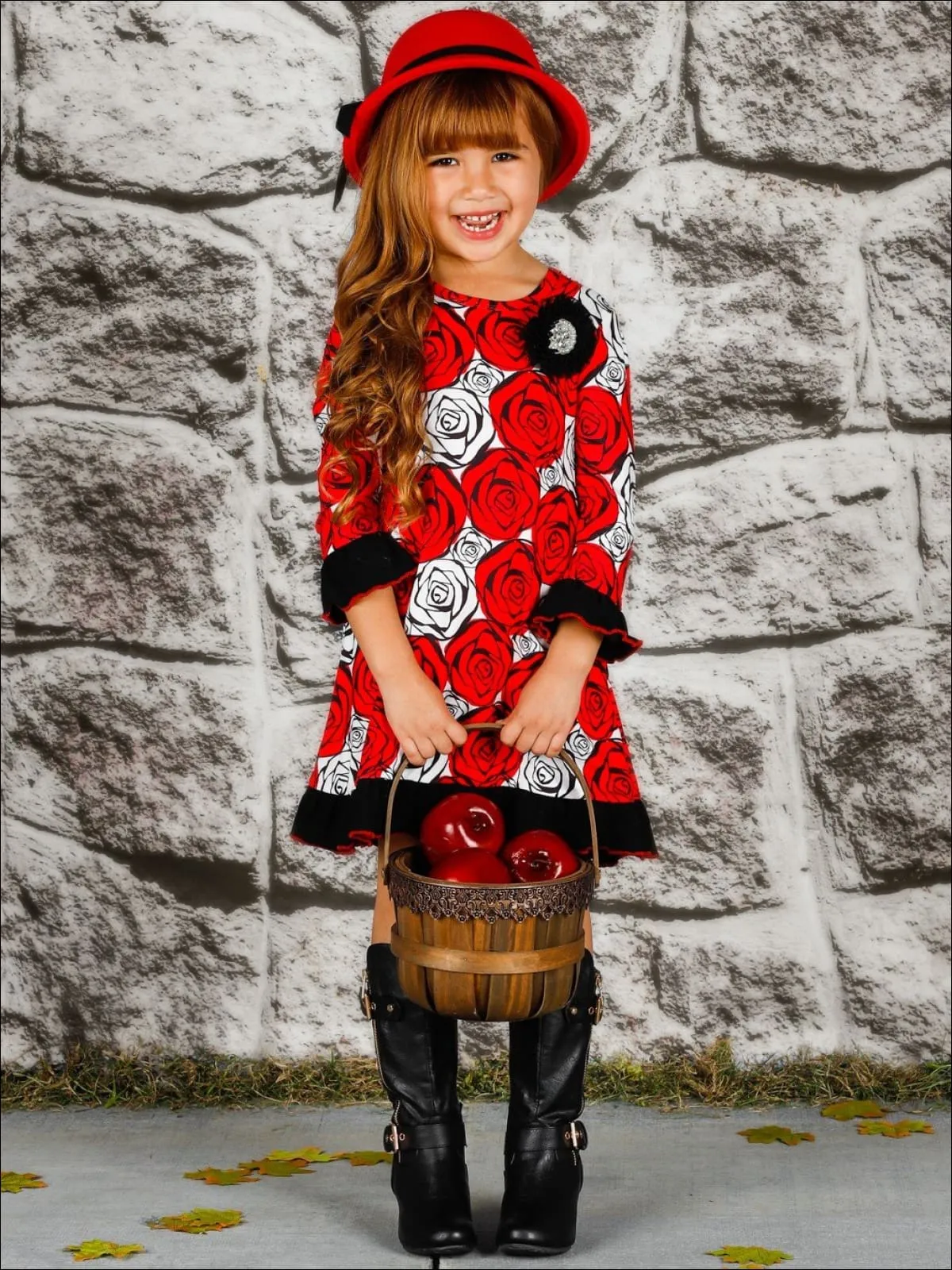Where The Rose Grows A-Line Dress